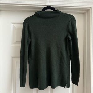 J.Jill Green High Neck Sweater
